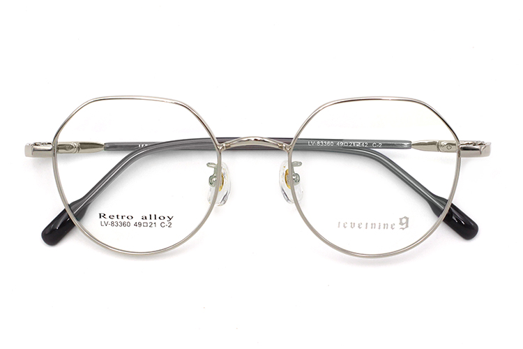Metal Eyeglasess - Silver