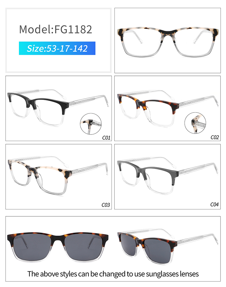 vintage frames spectacles FG1182