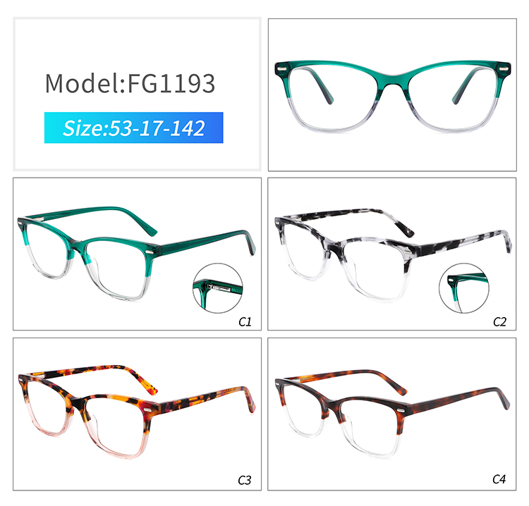 FG1193- prescription eyeglass frames