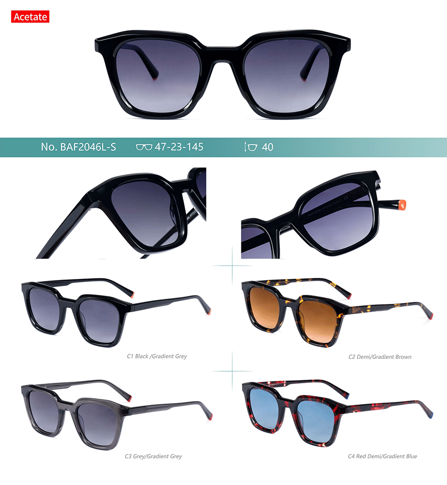 Wholesale Acetate Sunglasses-BAF2046LS