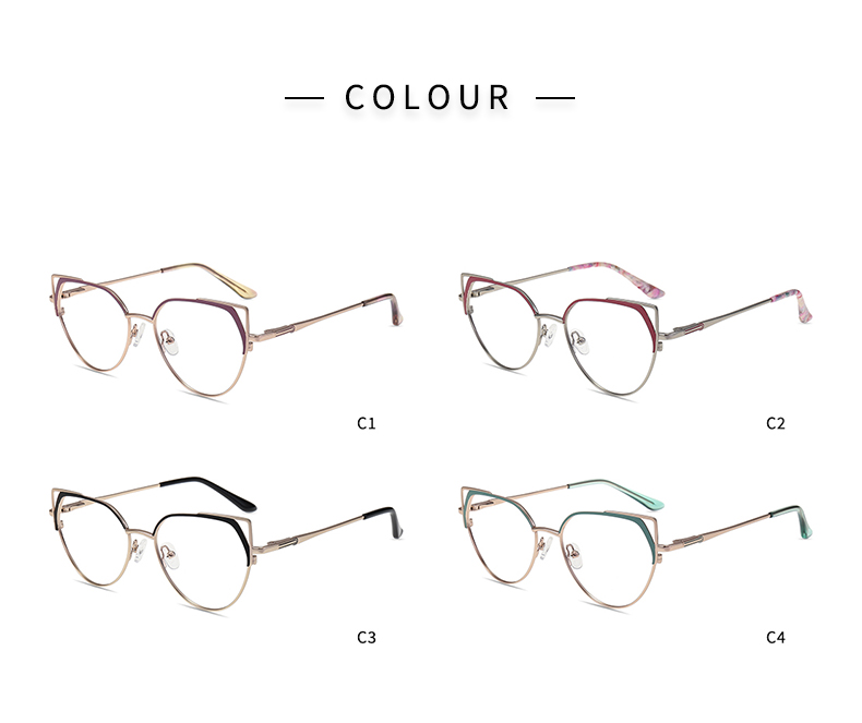 Metal Frame Glasses Fashion_color