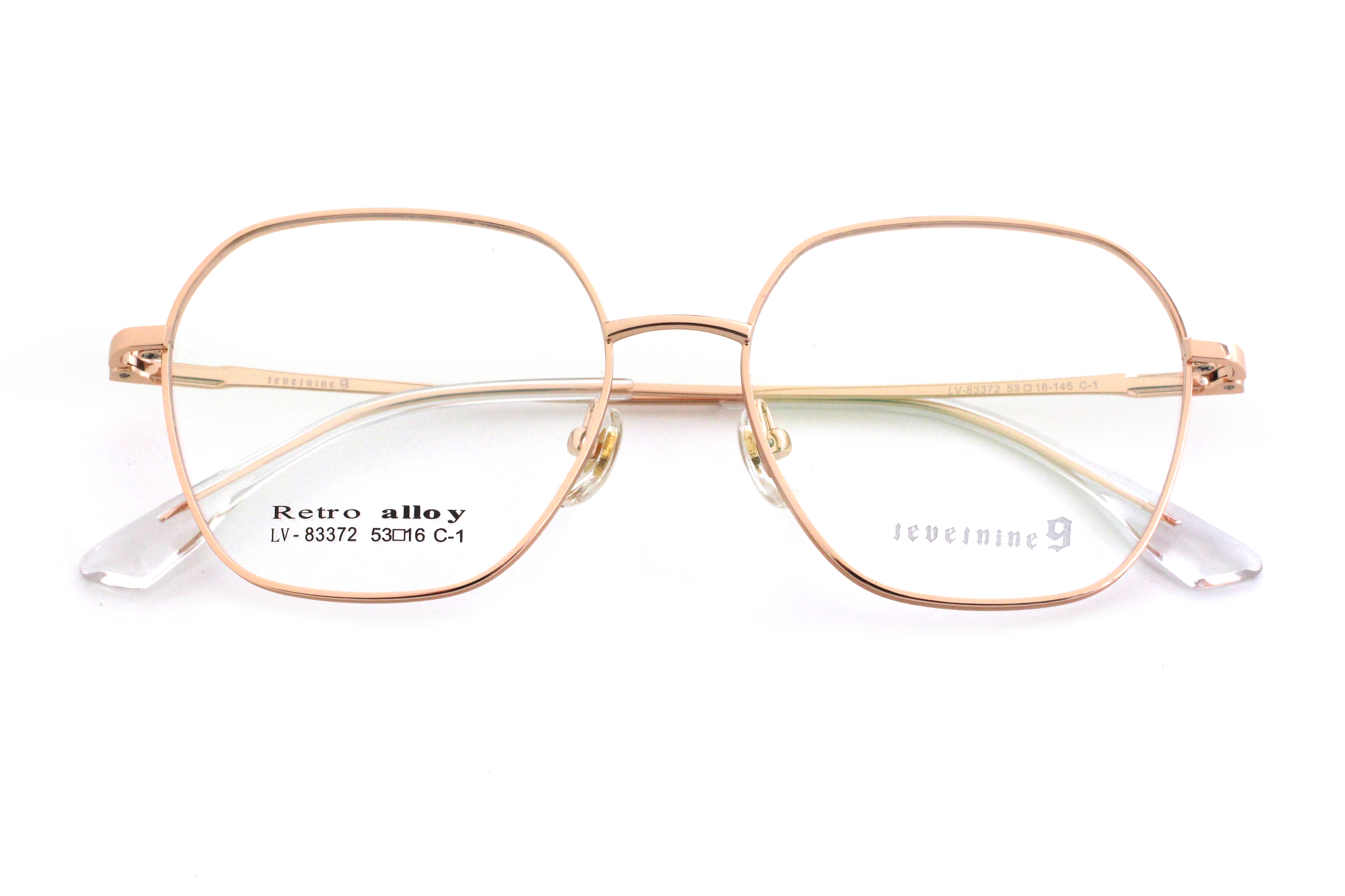Luxury Eye Glass Frames - Rose Gold