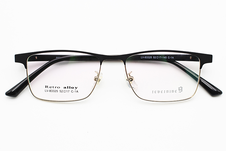 Stylish Frames For Specs - Gold&Black