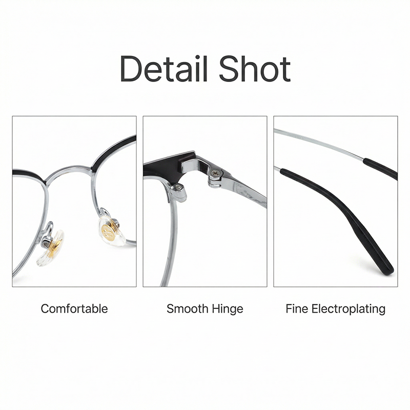 LevelNine S83740 Metal Glasses Frames00011