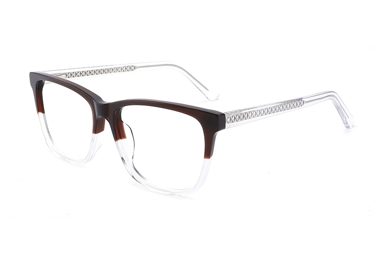 Square Acetate Spectacle Frames FG1187