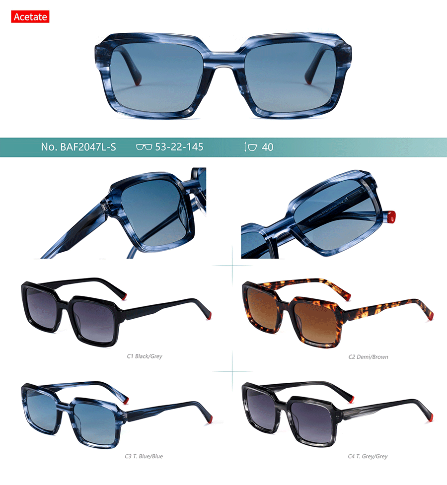 Wholesale Acetate Sunglasses-BAF2047LS