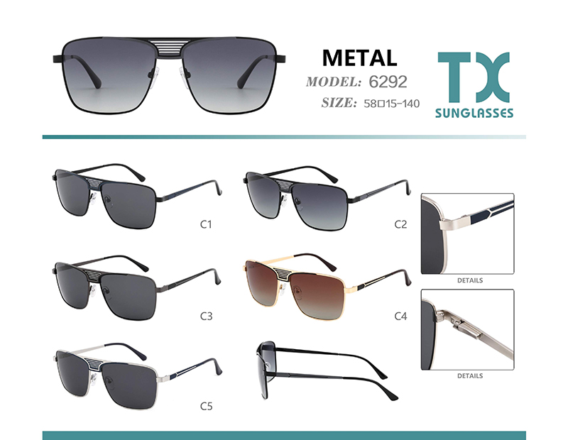 Wholesale Metal Sunglasses 6292