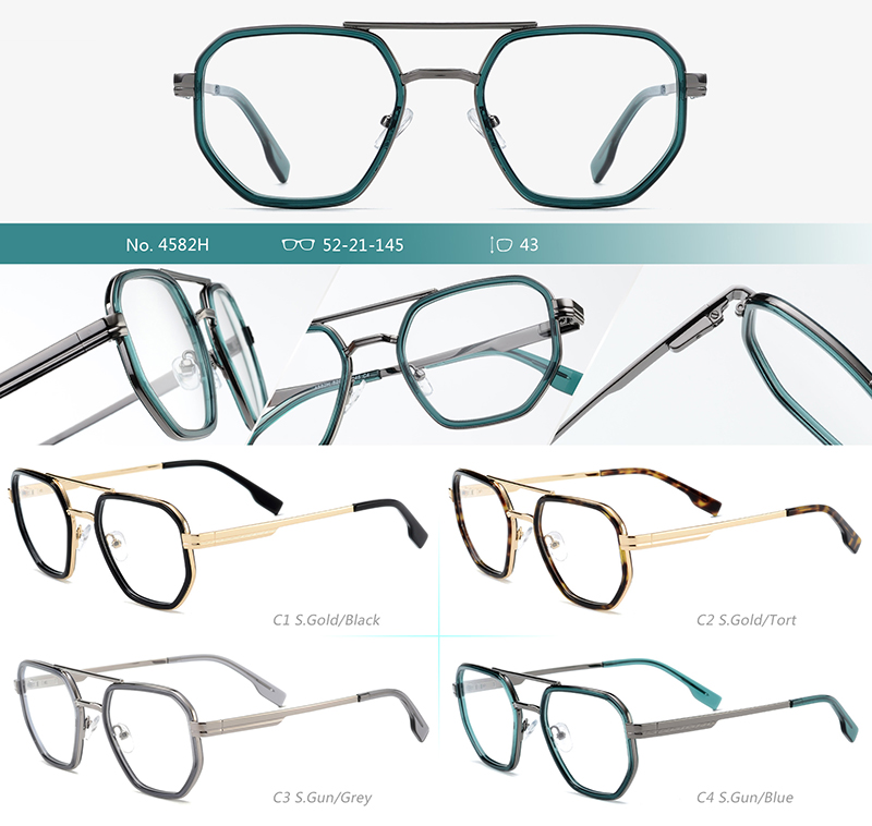 Wholesale Metal Glasses Frames 4582H