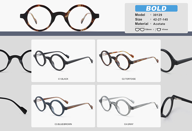 Wholesale Acetate Glasses Frames YC30129