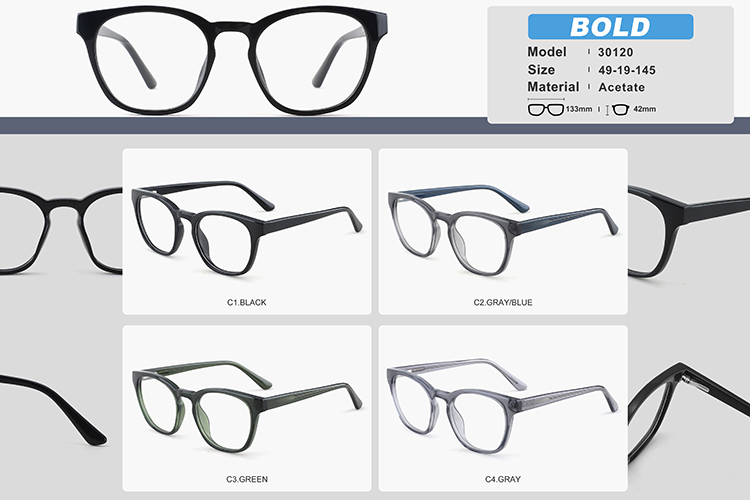 Wholesale Acetate Glasses Frames YC30120