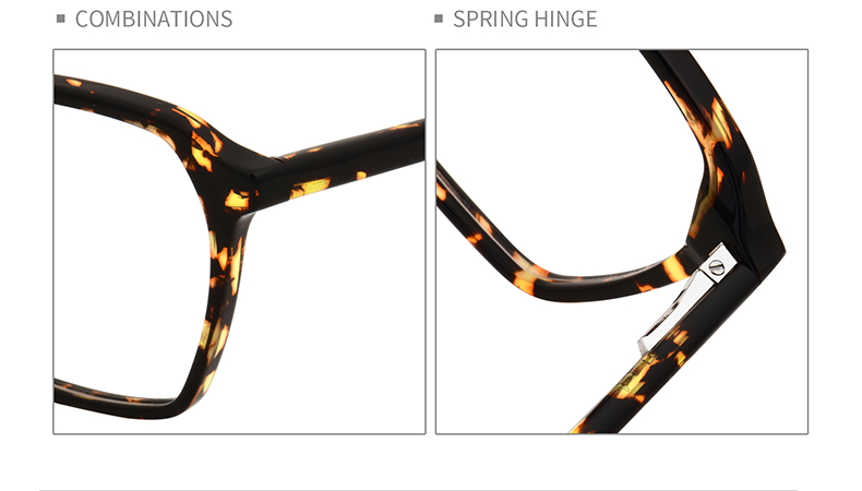 Square Frame Glasses Men's_feature