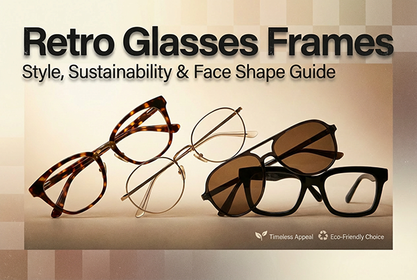 Retro Glasses Frames: Style, Sustainability & Face Shape Guide