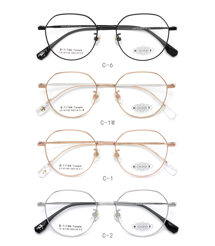 Frames Optical Eyeglasses Titanium