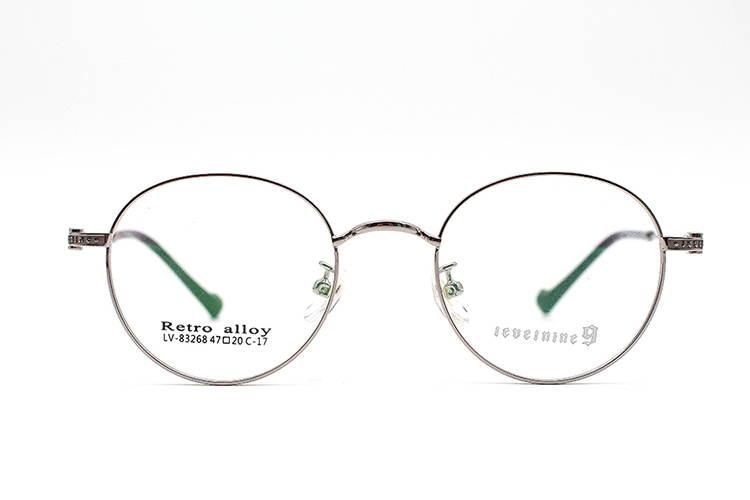 Round Thin Metal Frame Glasses_C17