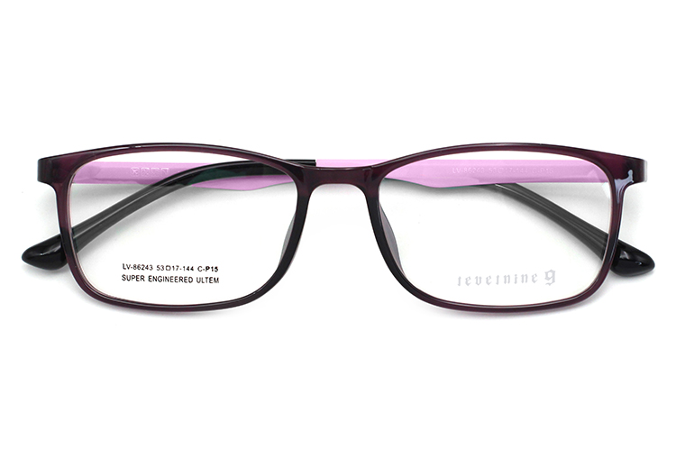 Trendy Eye Glasses - Purple