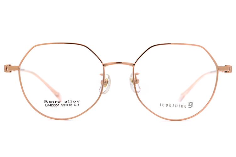 Metallic Glasses Eyeglasses Frame