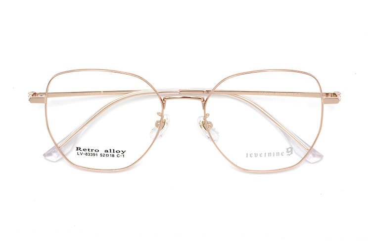Luxury Glasses Frames - Rose Gold