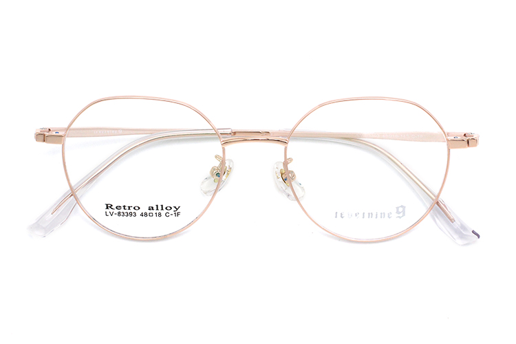 Male Glasses Frames - Rose Gold