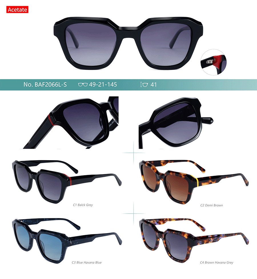 Wholesale Acetate Sunglasses-BAF2066LS