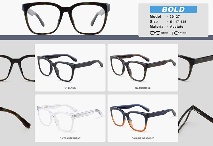 Wholesale Acetate Glasses Frames YC30127