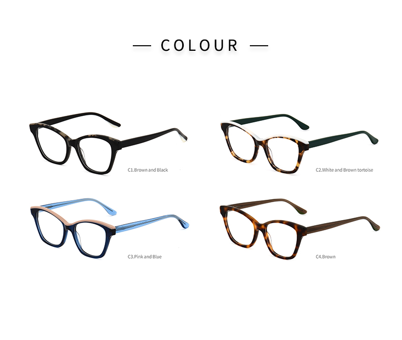 Thick Rimmed Square Glasses_color