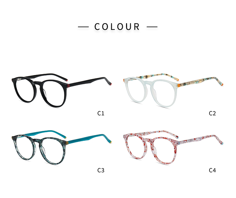 Round Spectacle Frames_color