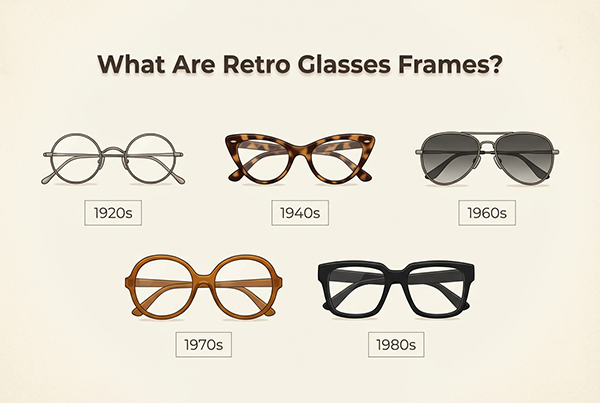 What Are Retro Glasses Frames