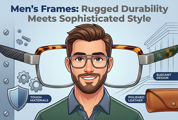 Mens Frames Rugged Durability Meets Sophisticated Style