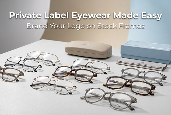 Private Label Eyewear Made Easy: Brand Your Logo on Stock Frames