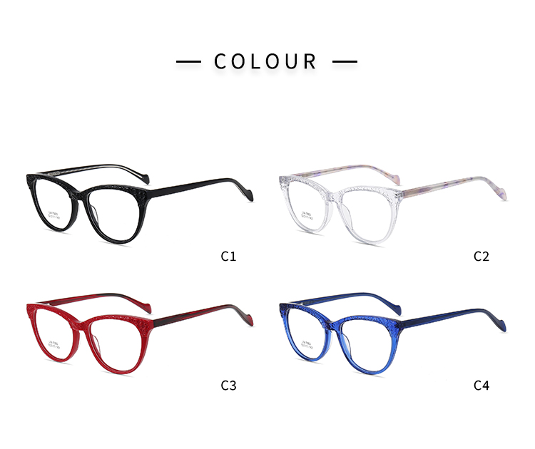 Cat Eye Frame Spectacles - Color