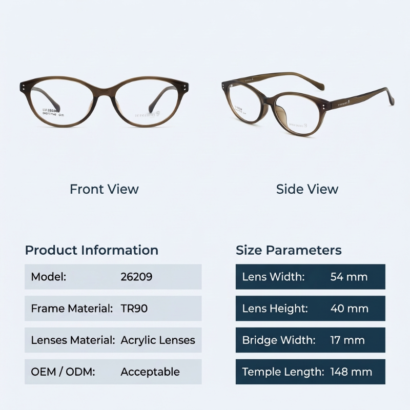LevelNine 26209 TR90 Glasses Frames00001