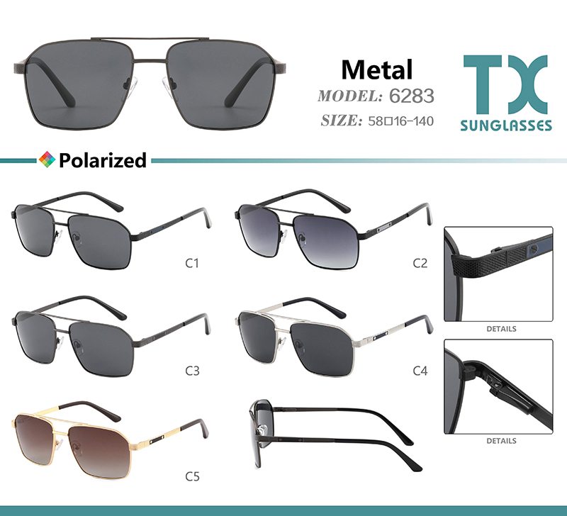 Wholesale Metal Sunglasses 6283