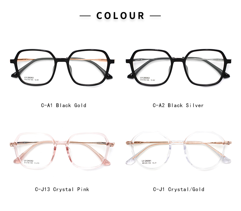 Square Frame Glasses_color
