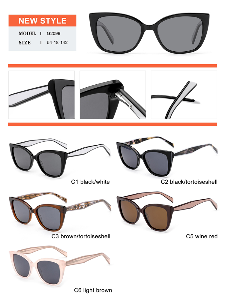 Acetate Sunglasses Details - G2096