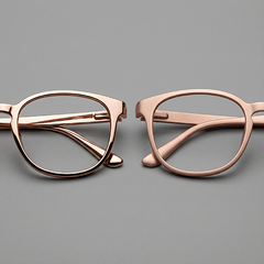 Custom metal optical frames plating finish