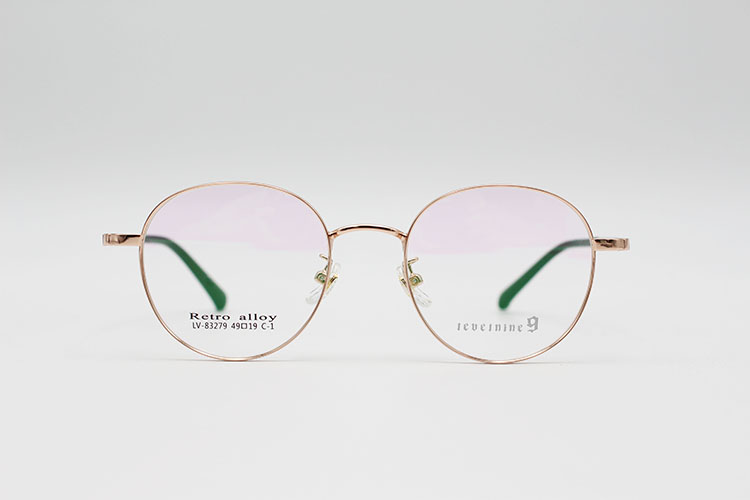Round Glasses Thick Frame