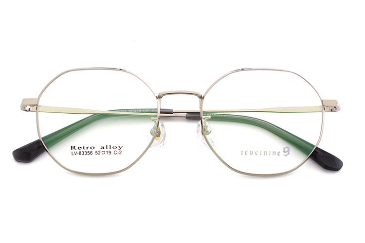 Frame Glasses Metal - Silver
