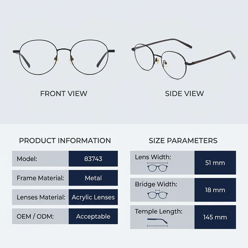 LevelNine 83743 Metal Glasses Frames00001