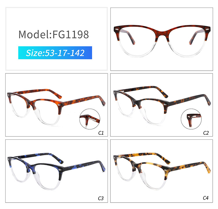 FG1198- optical quality frames