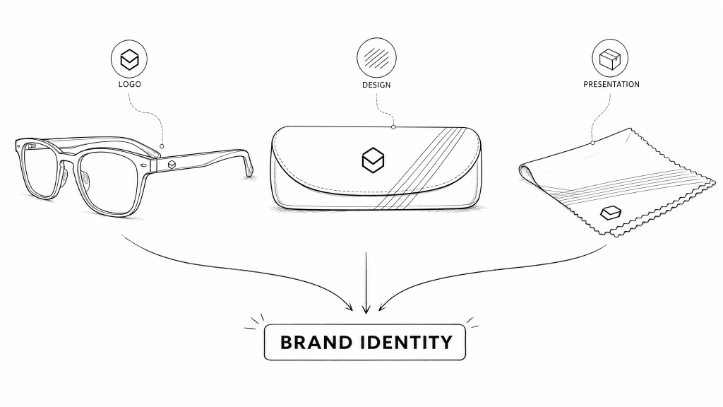 Eyewear-frame,-custom-glasses-case-and-branded-microfiber-cloth-working-together-as-a-cohesive-brand-identity.jpg